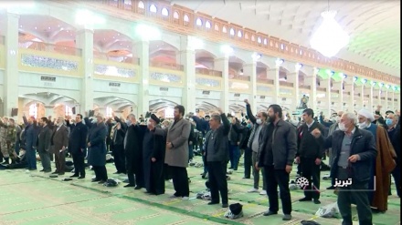 Usai Shalat Jumat, Warga Tabriz Demo Kecam Kekejaman Koalisi Saudi 