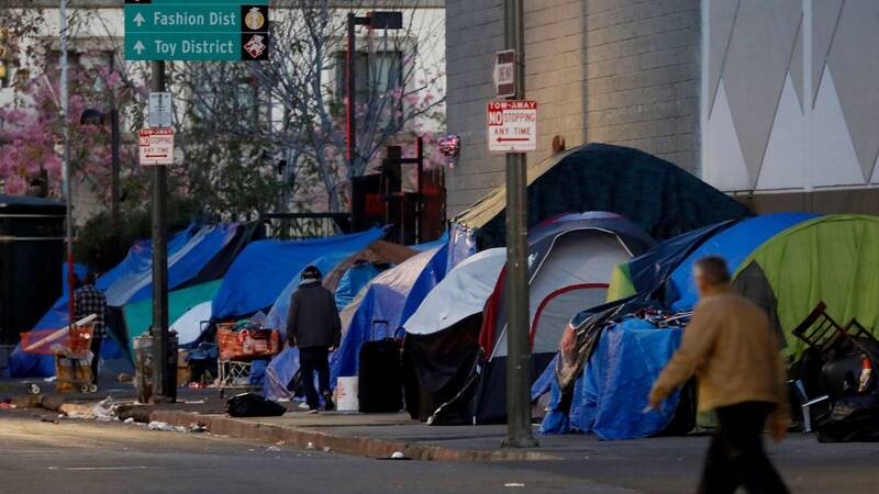 米サンフランシスコのホームレスの生活