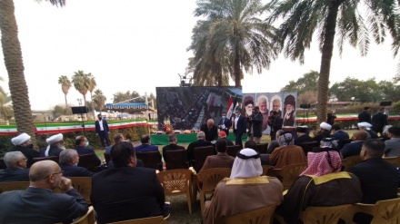 Bagdatda Eýran Yslam Rewolýusiýasynyň ýeňşini bellemek dabarasy geçirildi