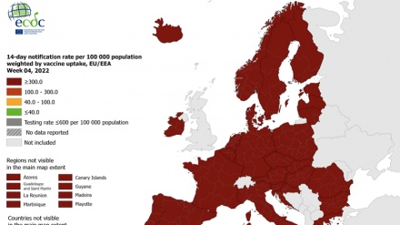 Covid, mappa Ecdc: rischio massimo in tutta Europa