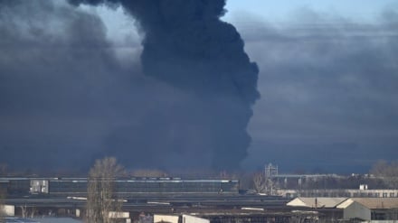 Уруш алангасида қолган Украина (фотожамланма)