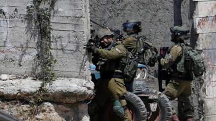 زخمی شدن پلیس صهیونیست در درگیری با فلسطینی ها در قدس اشغالی