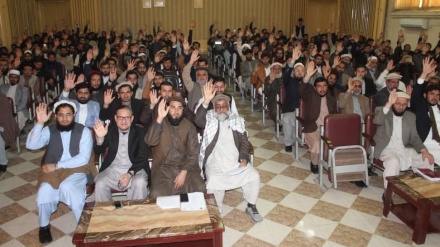 اعتراض اساتید و دانشجویان ننگرهار به تصمیم بایدن برای پول های افغانستان