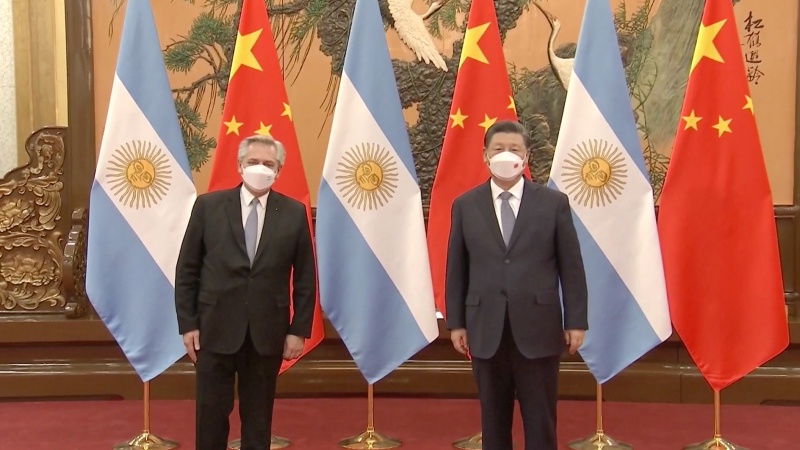 中国愿同阿根廷发扬两国关系50年合作