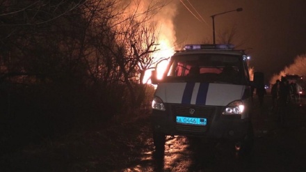 وقوع چند انفجار در شرق اوکراین
