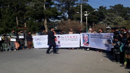 اعتراض مردم هرات علیه تصمیم بایدن