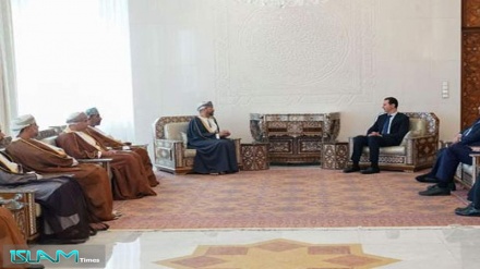 Rais wa Syria asifu na kupongeza sera na misimamo ya Oman kuhusiana na nchi yake