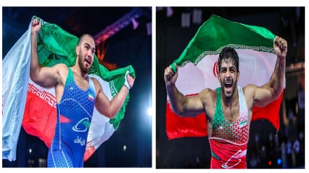 两名伊朗运动员跻身25岁以下世界最佳摔跤手前五