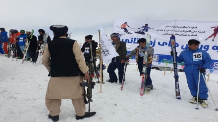 مسابقات اسکی در بامیان با حضور ۵۰ ورزشکار افغانستانی برگزار شد
