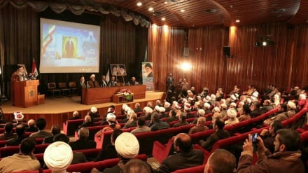 Ceremonia përkujtimore e përvjetorit të fitores së Revolucionit Islamik të Iranit në Siri