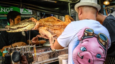 タイでワニ食が普及　肉価格の高騰で