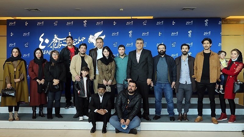Festival Film Fajr ke-40 di Milad Tower,Tehran, Iran, Minggu (6/2/2022).