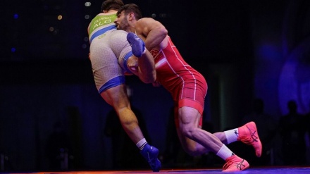 伊朗自由式摔跤手获得土耳其亚夏尔·多古杯金牌