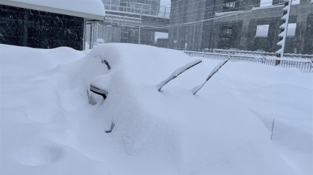 日本海側中心に積雪急増、気象庁が落雪や除雪中の事故に関し注意喚起