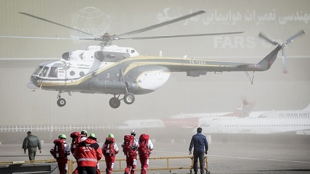 Latihan Gabungan Penyelamatan Udara di Tehran