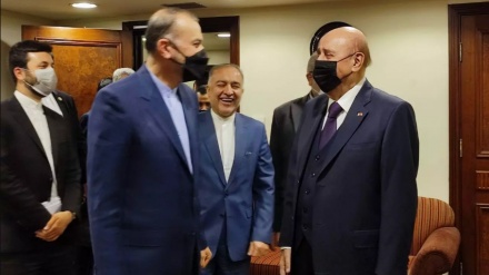 阿米尔·阿卜杜拉希扬与叙利亚总统国家安全顾问会晤