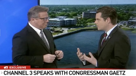 Matt Gaetz challenged by TV anchor after saying Trump won 2020 election