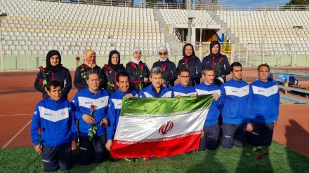 伊朗选手在2022年世界竞走团体锦标赛夺冠