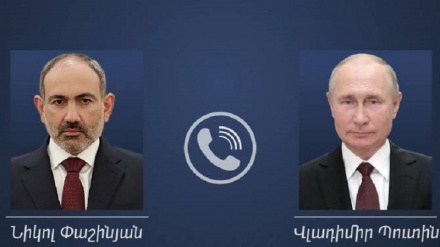 Putin iyən Paşiniyani telefoni rabitə.