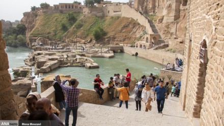 Kompleksi i historik i mekanizmave industrial me ujë në Shushtar në jugperëndim të Iranit