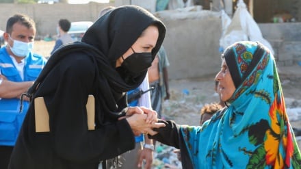 Angelina Jolie në Aden: Situata në Jemen është një nga krizat më të rënda humanitare në botë