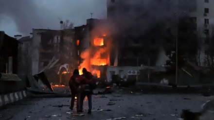 Вайрона айланаётган Киев (видео)