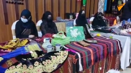  نمایشگاه تولیدات زنان تجارت پیشه در مزارشریف