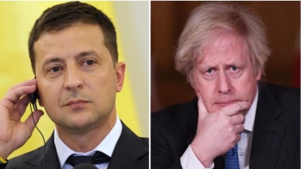 Londra, Johnson consegna Churchill Award a Zelensky