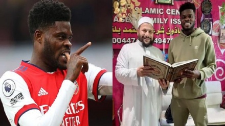 Kiungo wa timu ya Arsenal na Ghana, Thomas Partey aingia katika dini ya Uislamu