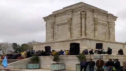 برگزاری آئین نوروزگاه در آرامگاه فردوسی در مشهد