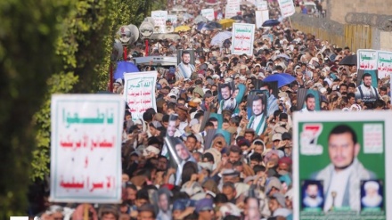 Yemenis, allies and supporters hold mass rallies to condemn Saudi-led war of aggression