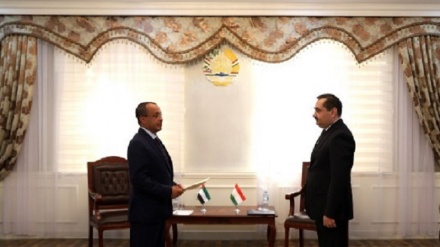 دیدارسفرای جدید امارات وعمان با معاون وزیرامورخارجه تاجیکستان