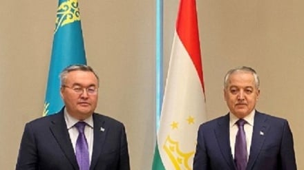 دیدار وزرای خارجه تاجیکستان و قزاقستان