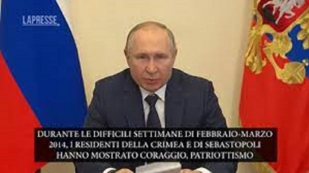 Ucraina, Putin: 'Annessione Crimea decisione giusta e tempestiva' 