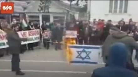 Tırkiyədə millət çı sionist rejimi boydəği otəş jəşone.