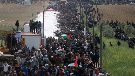 Protesta të gjera të palestinezëve me rastin e 