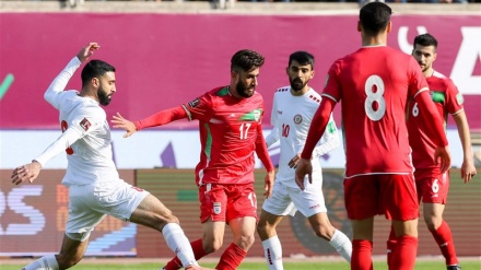 WM-Qualifikationsspiel - Iranische Fußballmannschaft gewinnt gegen Libanon 