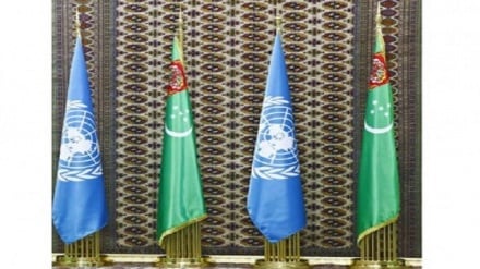 TÜRKMENISTANYŇ PREZIDENTINIŇ WE BMG-NIŇ BAŞ SEKRETARYNYŇ ARASYNDA TELEFON ARKALY SÖHBETDEŞLIK