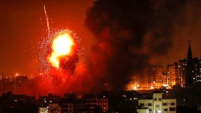 حمله جنگنده ها و توپخانه‌ رژیم صهیونیستی به باریکه غزه