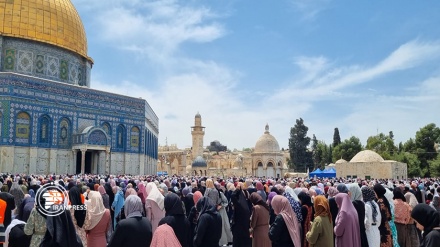 Quds Day, maximum presence of Palestinians in al-Aqsa Mosque