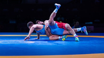 Iran freestyle wrestling team crowned Asian champions