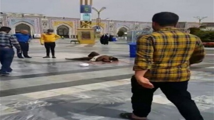 حمله یک تبعه خارجی به سه طلبه روحانی در حرم مطهر امام رضا(ع)