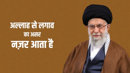 अल्लाह से लगाव का असर नज़र आता है।