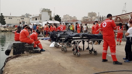 Trablus sakinlerinden göçmen teknesinin batmasına tepki
