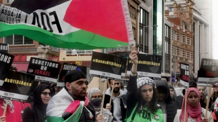 Quds Day: Londoners rally to condemn Israeli regime