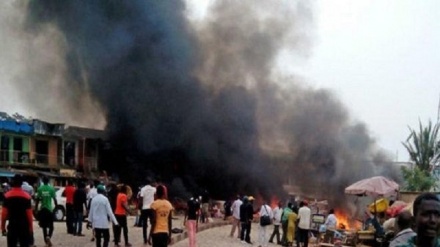 انفجار پالایشگاه نفت در نیجریه ۱۰۰ کشته برجای گذاشت