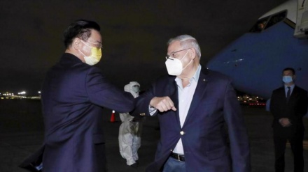  China holds drills as US lawmakers pay 'provocative' visit to Taiwan 