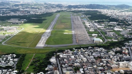 普天間の返還合意から２６年、宜野湾市長が知事に早急な返還を要請