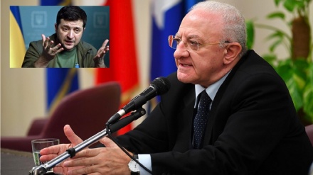 Ucraina, De Luca:  Zelensky propone la guerra mondiale 