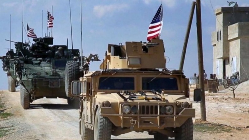 هدف قرار گرفتن کاروان نظامی آمریکایی در عراق